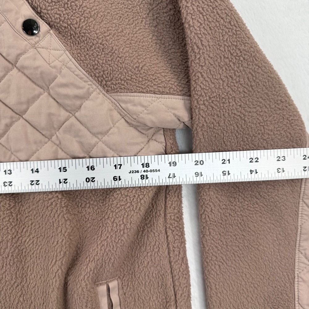 Abercrombie‎ & Fitch Womens Quilted Sherpa Pullover Sweatshirt Size S - Picture 3 of 11